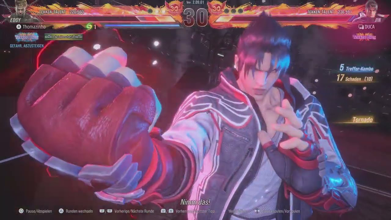 TEKKEN 8 | Eddy Gordo vs Jin Kazama 4K