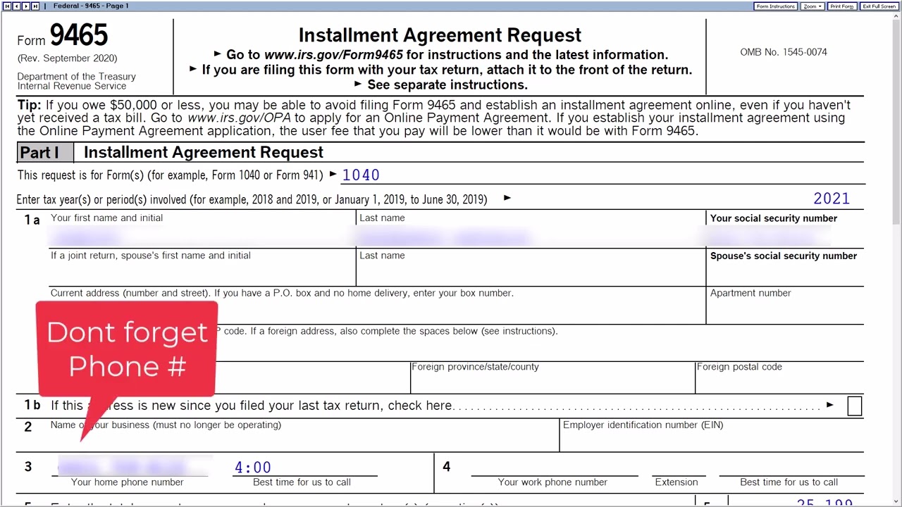 How to apply for IRS payment plan