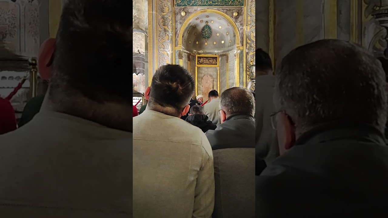 Hagia Sophia zikir. Ayasofya sabah namazı sonrası Ferruh Muştuer zikir.