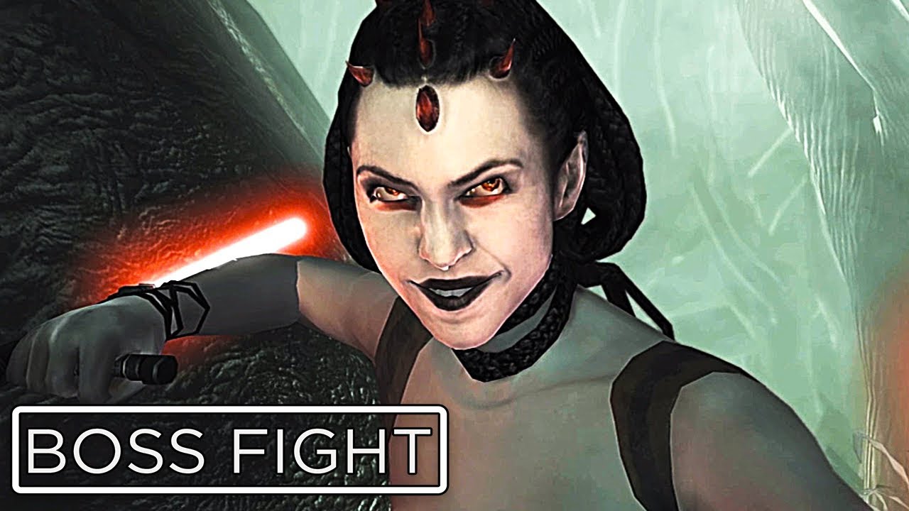 Star Wars: The Force Unleashed Ultimate Sith Edition - Bull Rancor + Maris Brood Boss Fight