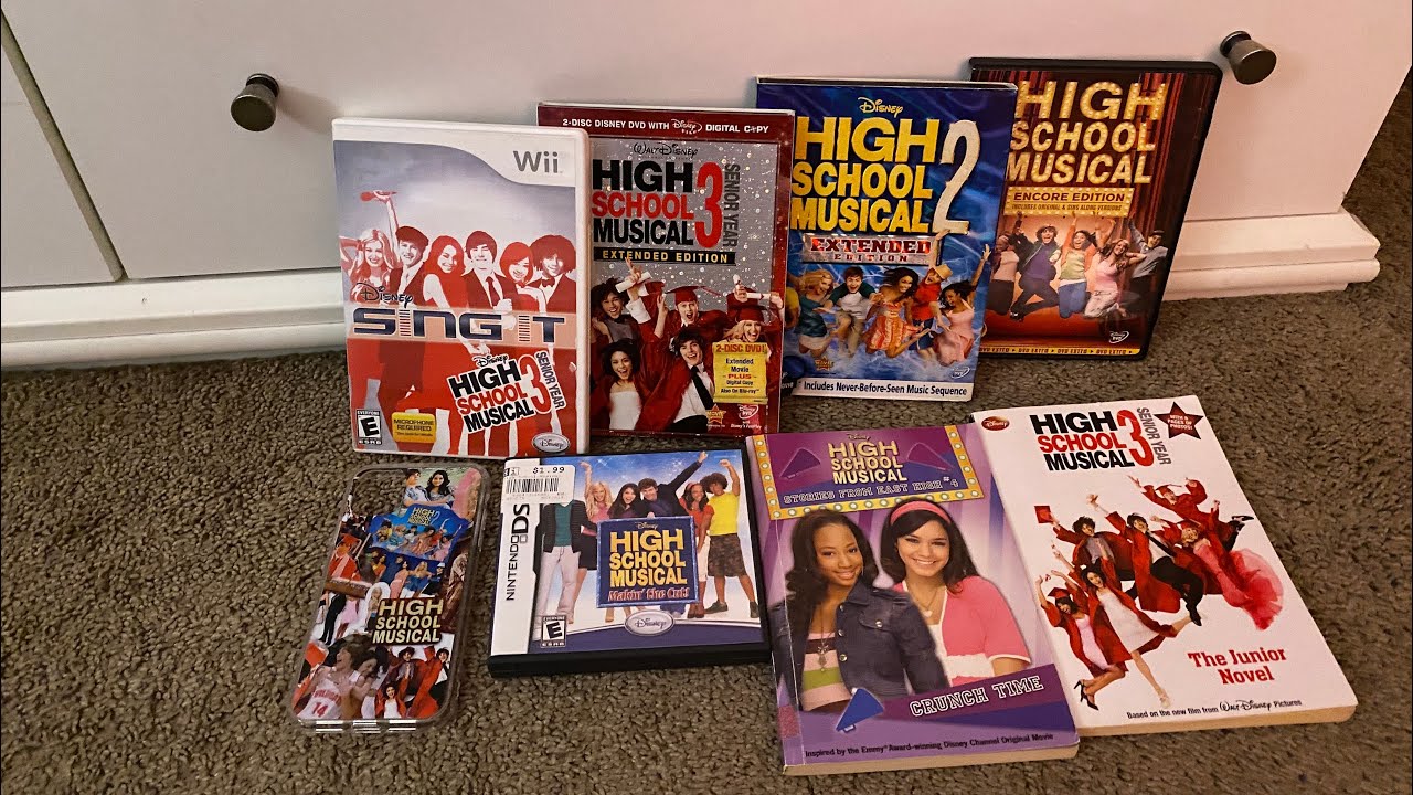 I am showing you my high school musical collection