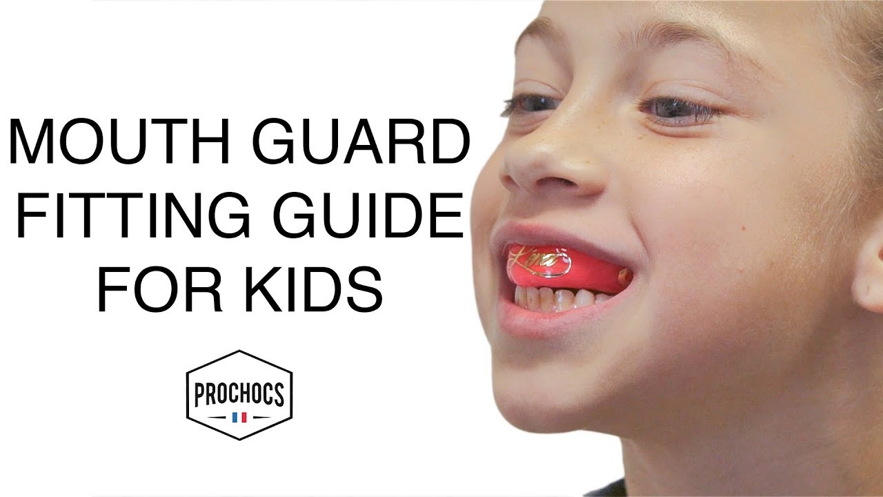 Custom MOUTHGUARD for KIDS - HOW TO FIT - PROCHOCS