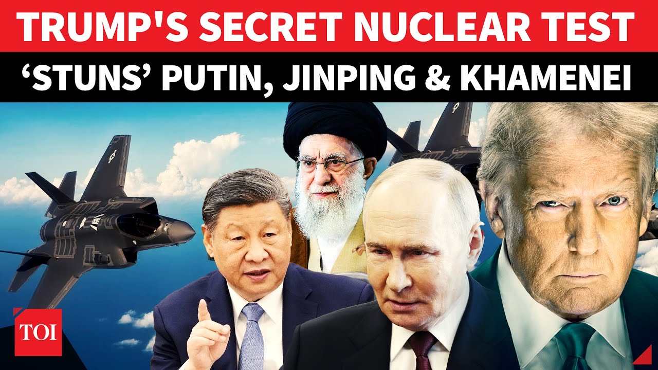 U.S. Conducts &lsquo;SECRET&rsquo; NUCLEAR Test; F-35 Drops &lsquo;Nuke Bombs&rsquo; As Trump Warns Putin, Xi