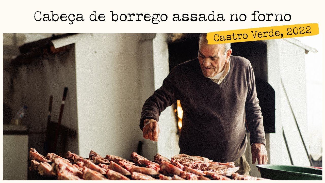 Cabeça de borrego assada no forno (Castro Verde, 2022)