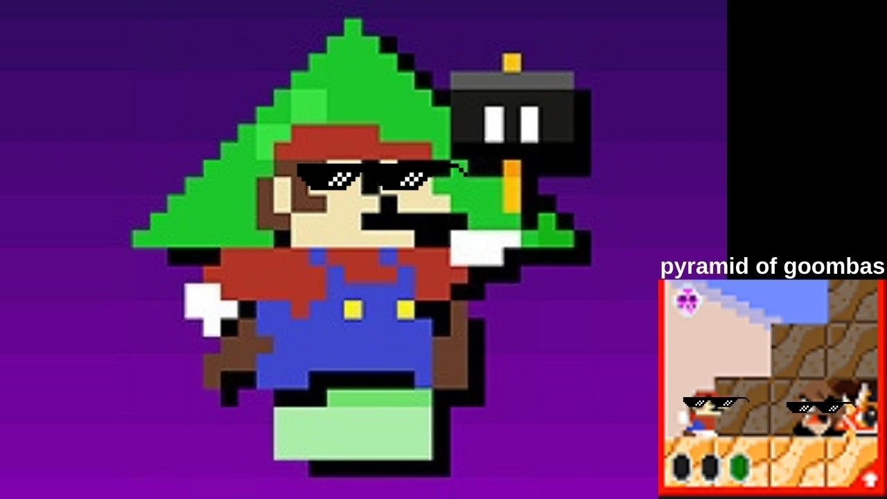 Level up minigames pyramid of goombas