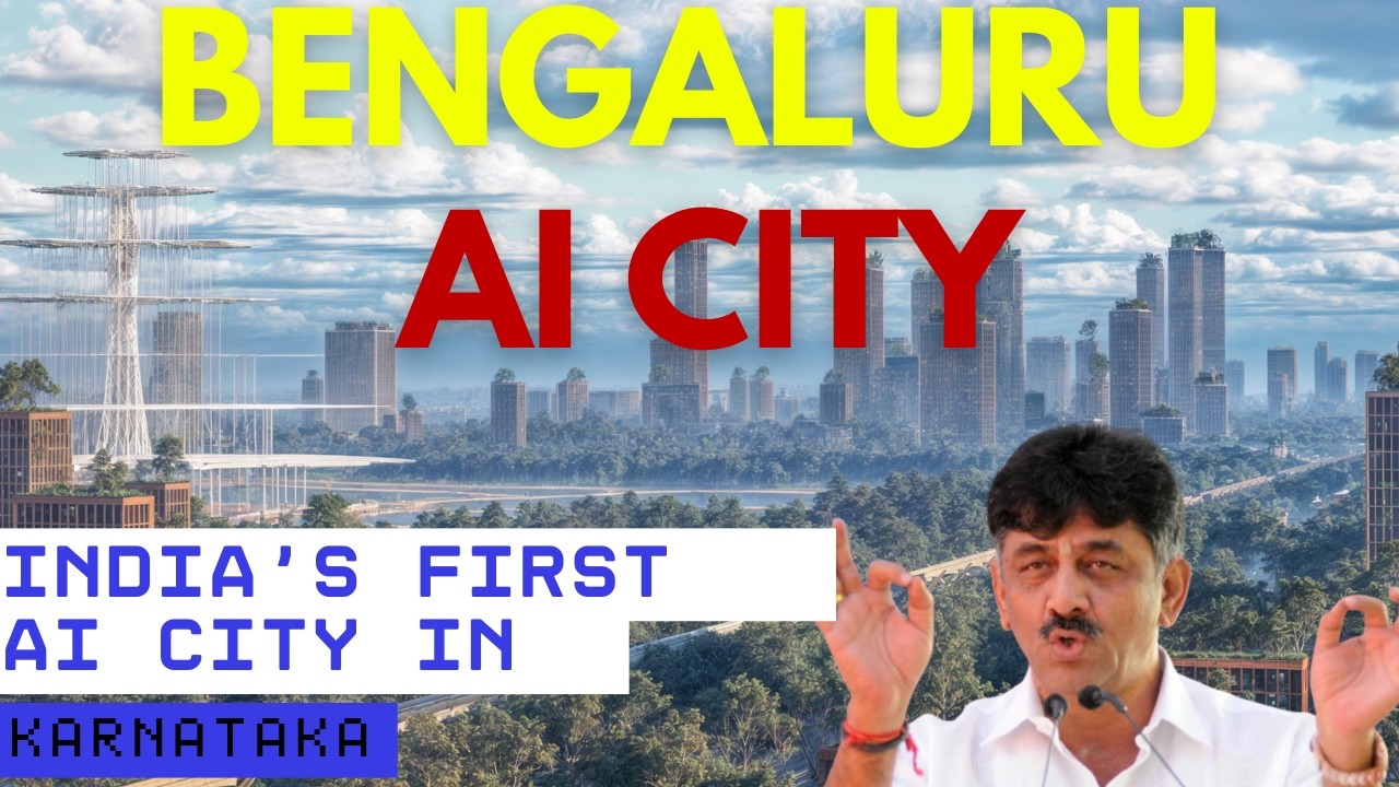 India’s First AI City in Bengaluru! | Greater Bengaluru Integrated Satellite Township in Bidadi