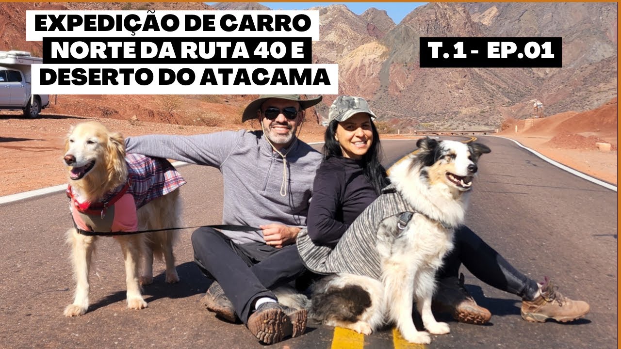 T.1 EP.01 - DOCUMENTAÇÃO NECESSÁRIA - DESERTO DO ATACAMA DE CARRO/CAMPER - VIAJANDO COM DOIS DOGS