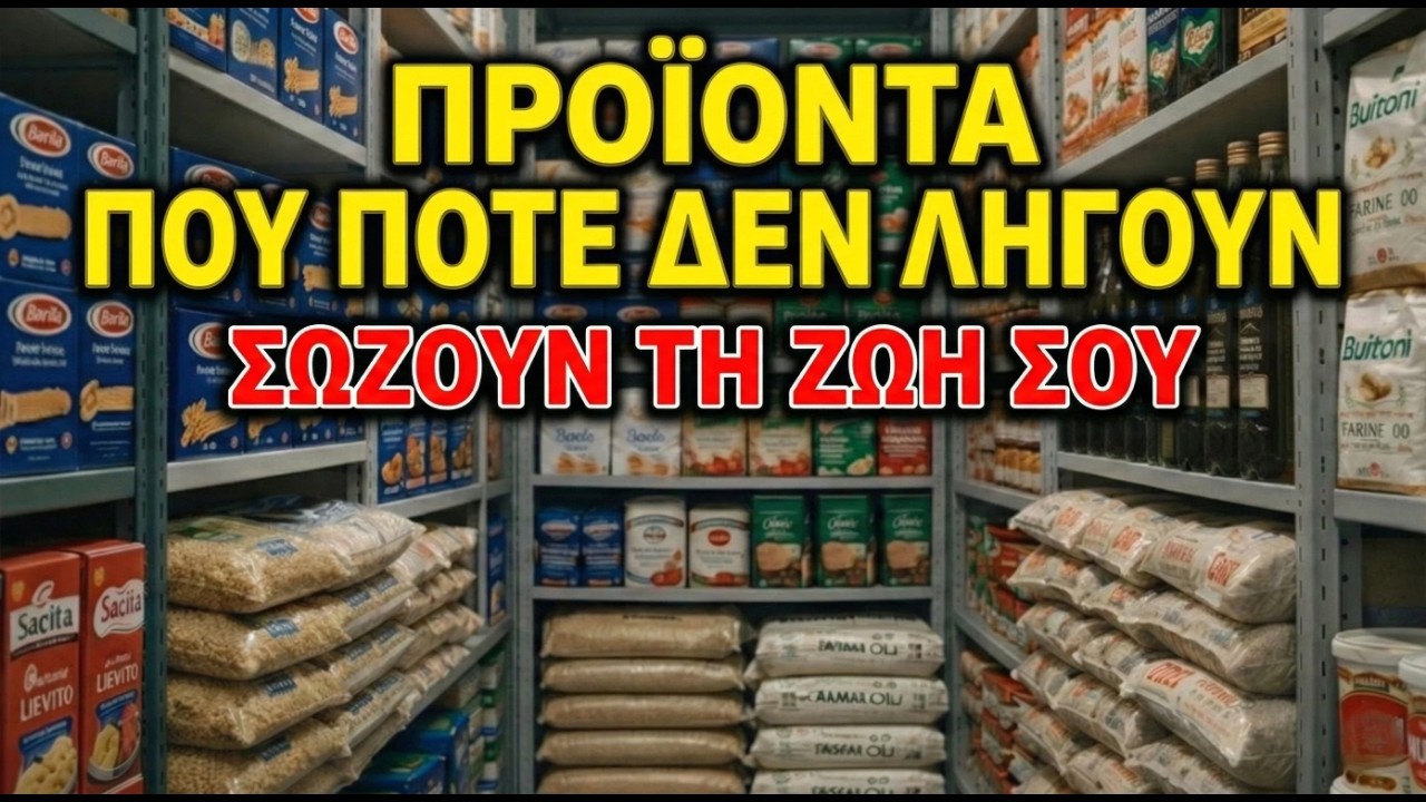 20 Τρόφιμα Που ΔΕΝ Χαλάνε ΠΟΤΕ (Και Μπορούν Να Σου Σώσουν Τη Ζωή)