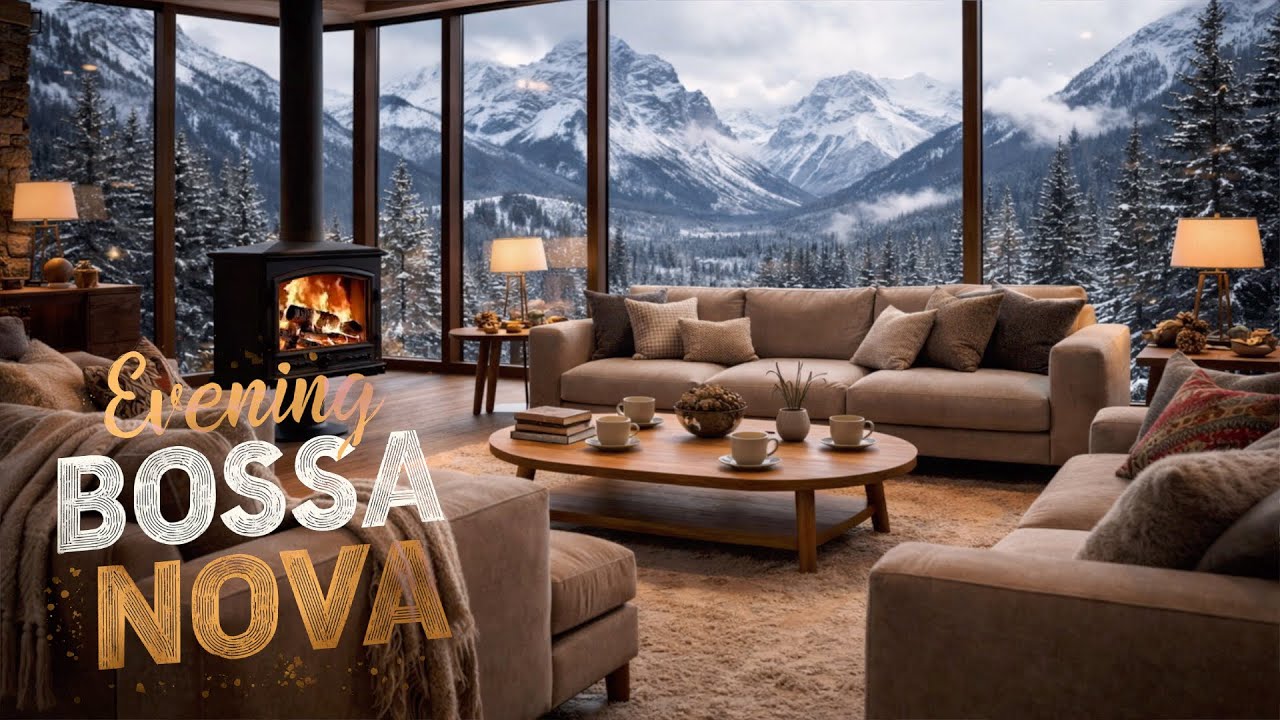 Evening Bossa Nova | A Cozy Home in the Mountains