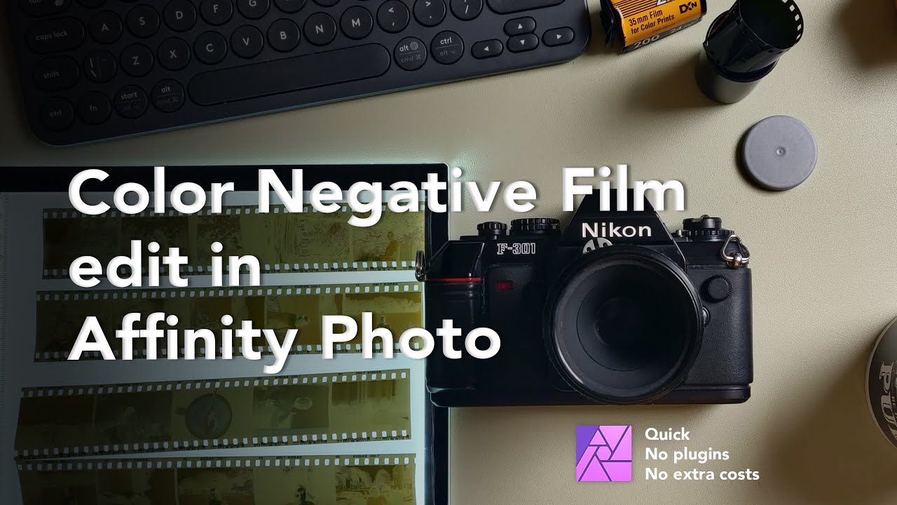 Quick Color Negative Film edit in Affinity Photo