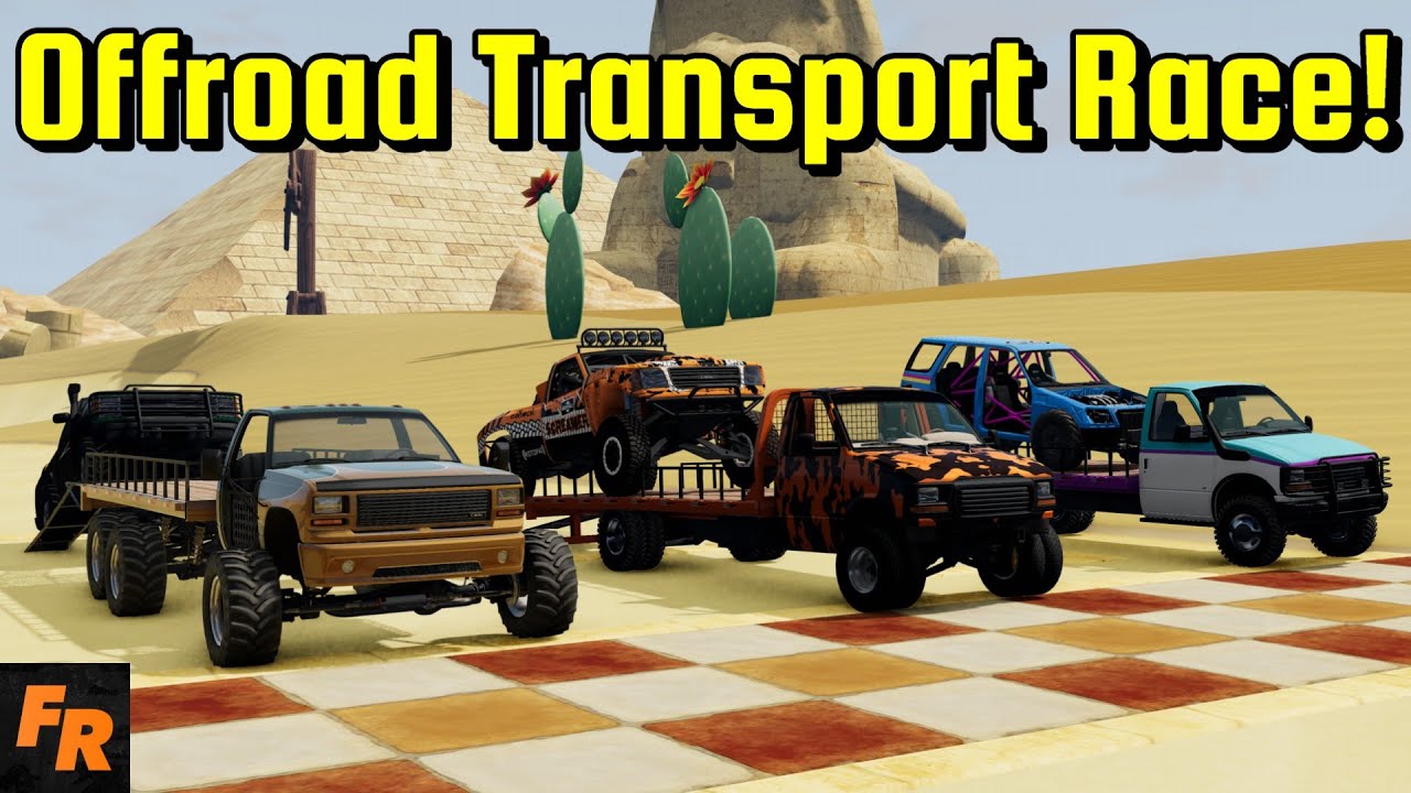 Offroad Transport Race! - BeamNG Drive