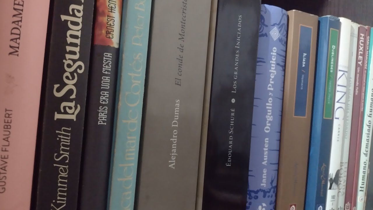 Mi colección de libros (Parte 1) 