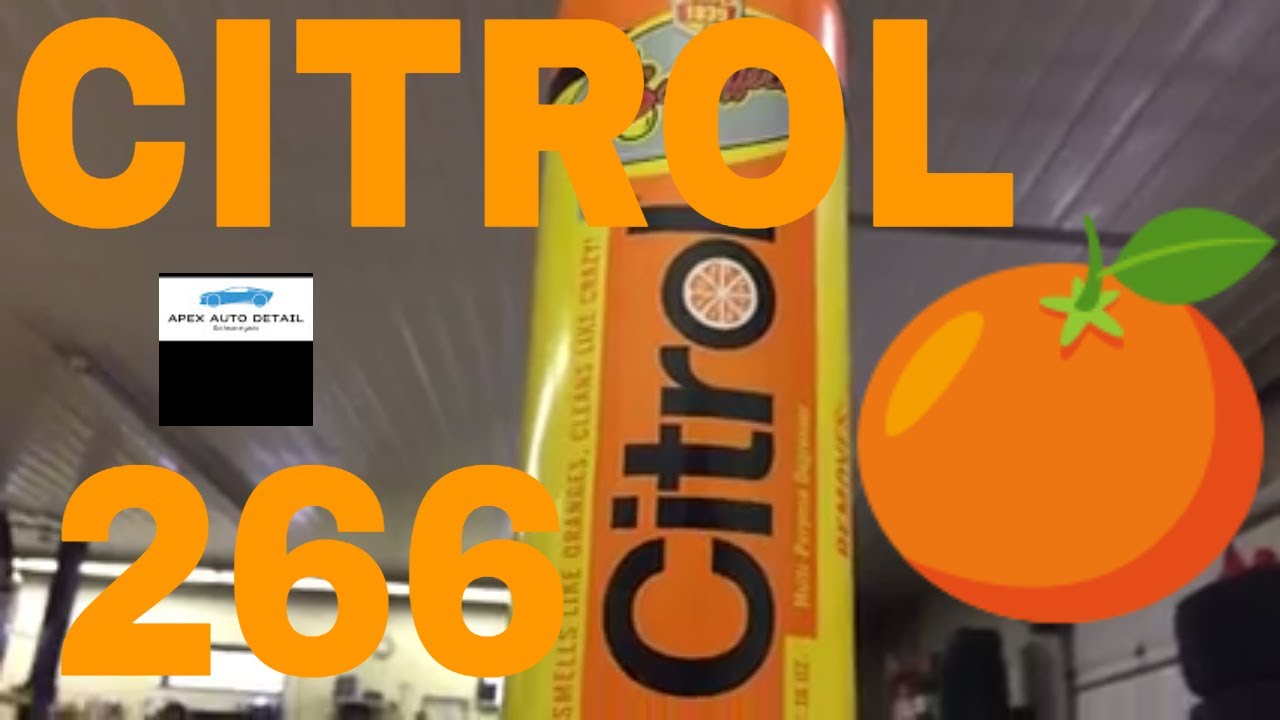 The 1000 Uses for Citrol 266 (Schaeffer Manufacturing) Low VOC Citrus Spray Degreaser Cleaner!!!