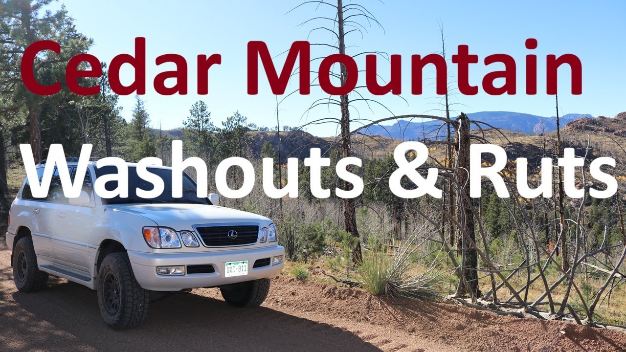 Lexus LX470 – Into the Ruts: Cedar Mountain's Most Technical Cut