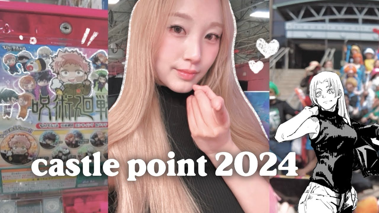 ―୨୧⋆CPあC / Castle Point Anime Convention 2024 vlog || walking tour, cosplays, artist alley