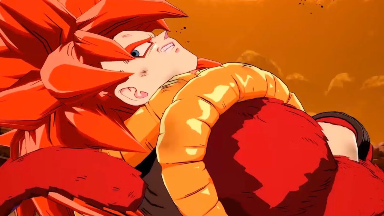 SeeReax doings Super Saiyan 4 Gogeta stuff in Dragon Ball FighterZ