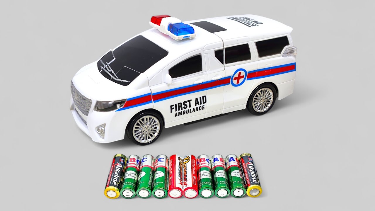 Unboxing Remote control Fire Mini Van Car, Ambulance Car and Police SUV Car