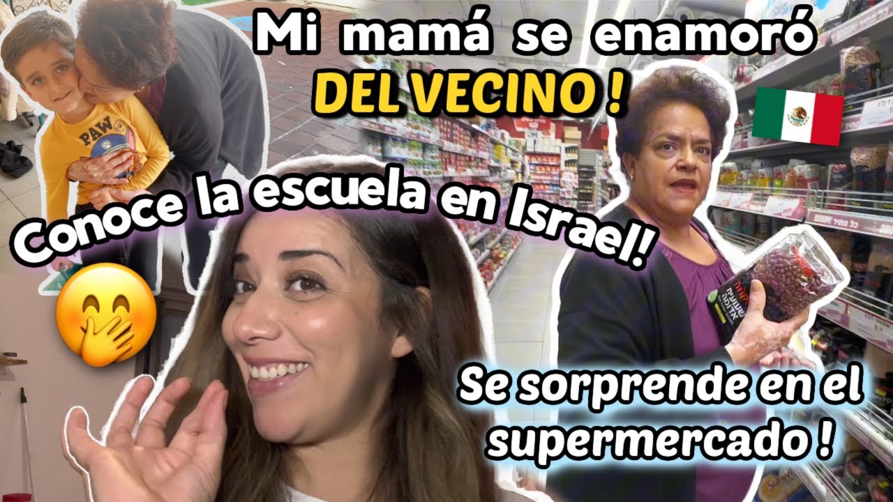 Mi mam&aacute; mexicana enamorada 🥰  haciendo las compras en el supermercado 🛒 vlog d&iacute;a en familia 