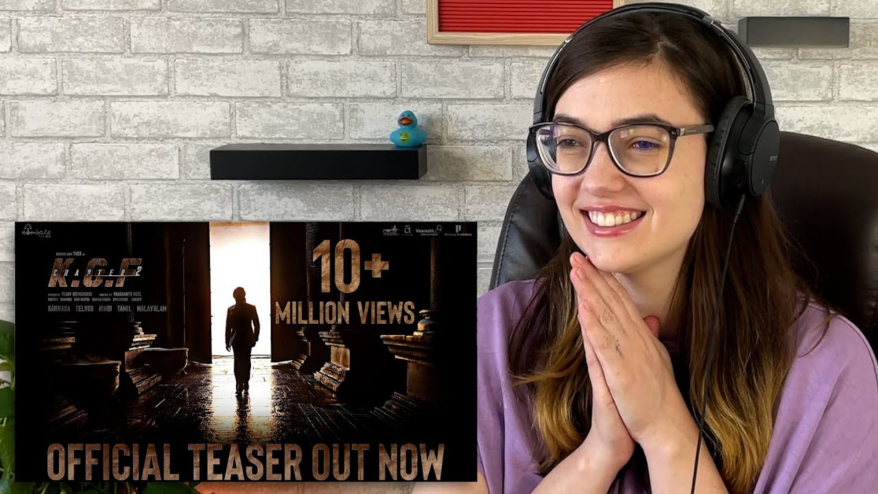 ALEXA РЕАГИРУЕТ на тизер ГЛАВЫ 2 KGF | Яш | Санджай Датт | Шриниди Шетти | Прашант Нил