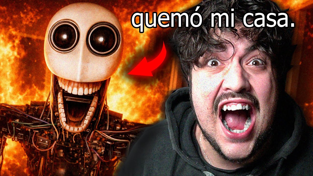 EL ROBOT QUE ROBA TU PIEL HA QUEMADO MI CASA