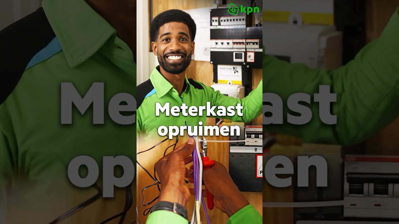 De meterkast overzichtelijk maken #KPN