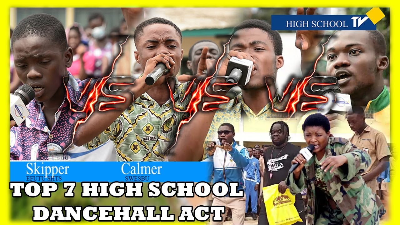 TOP 7 High School Dancehall Students in Ghana that sounds like Jamaicans.