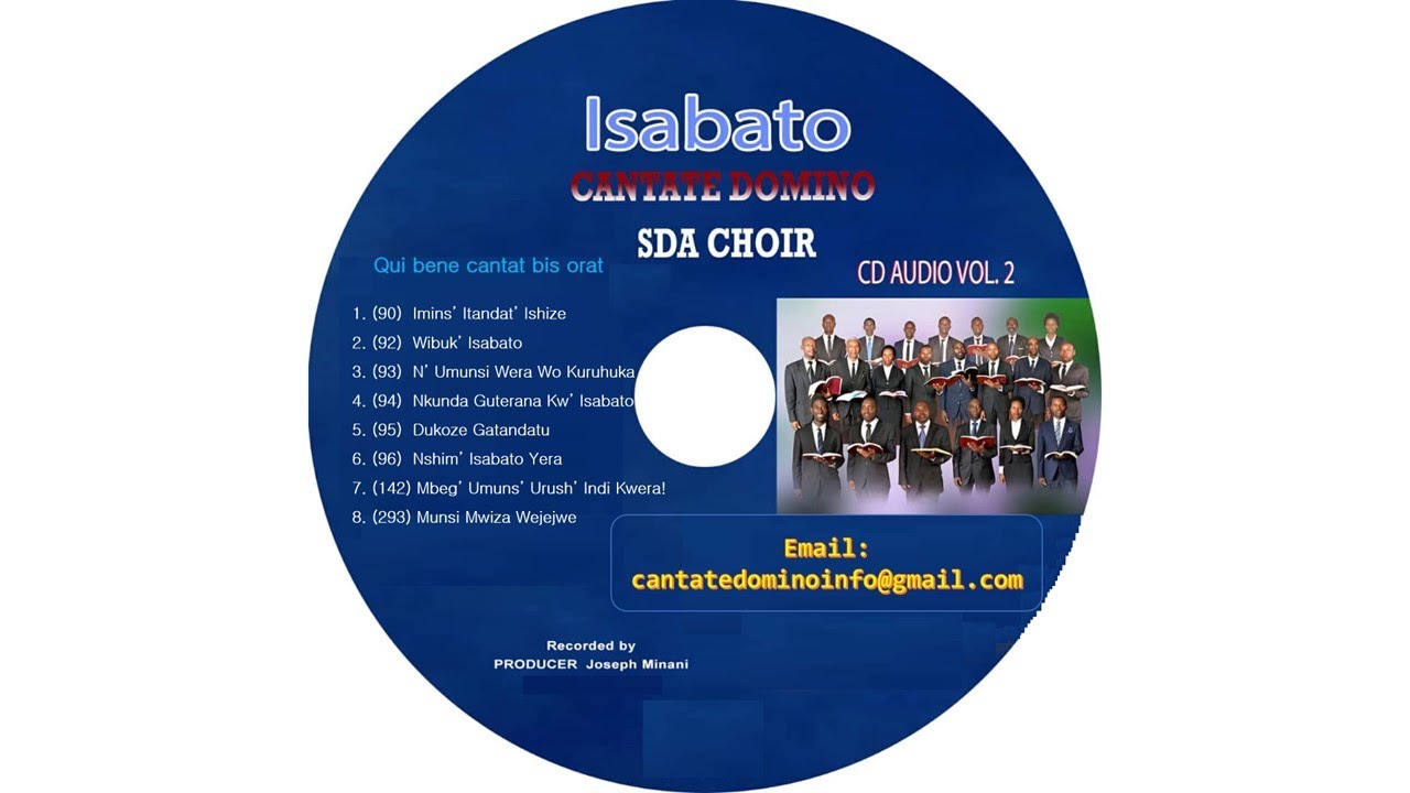 Volume 2 Isabato by Cantate Domino SDA Kigali - Rwanda