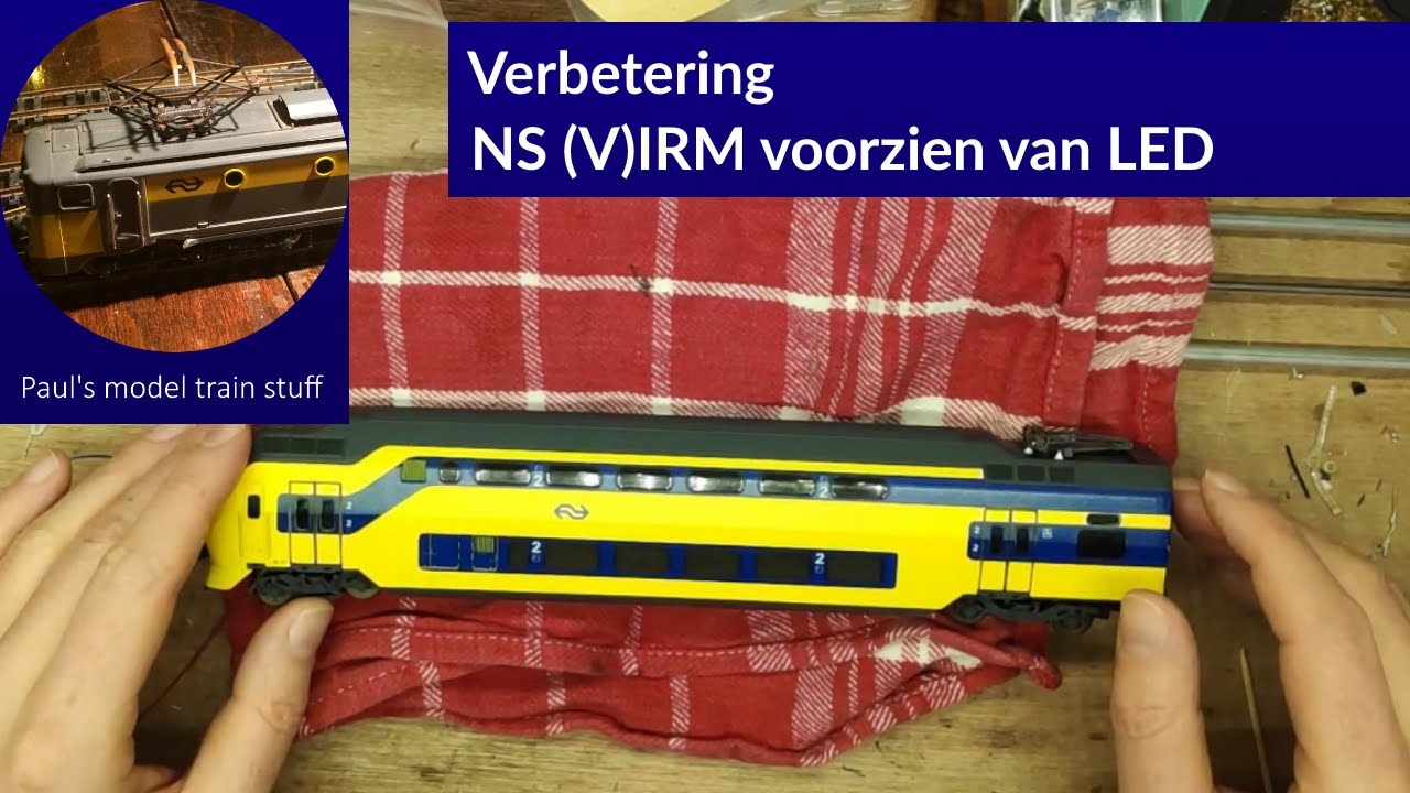 Verbetering: NS (V)IRM voorzien van LED front/sluitsein