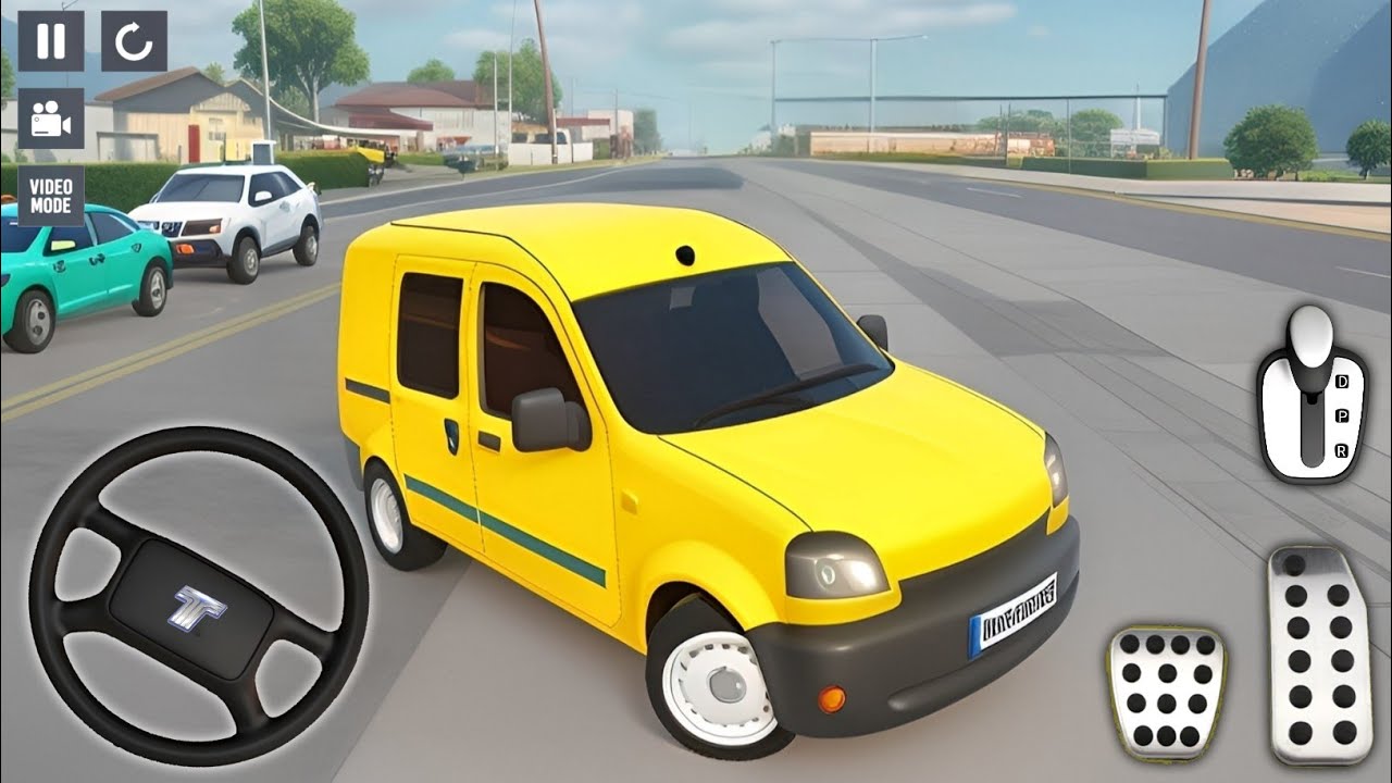 Modifiyeli Kangoo Drift Etme Oyunu - Kangoo Drift - Park Simulator #5 - Android Gameplay