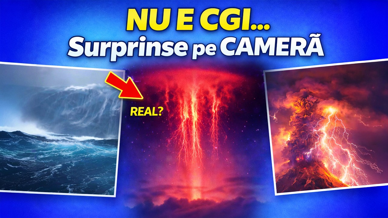 Cele mai rare lucruri surprinse vreodată pe cameră