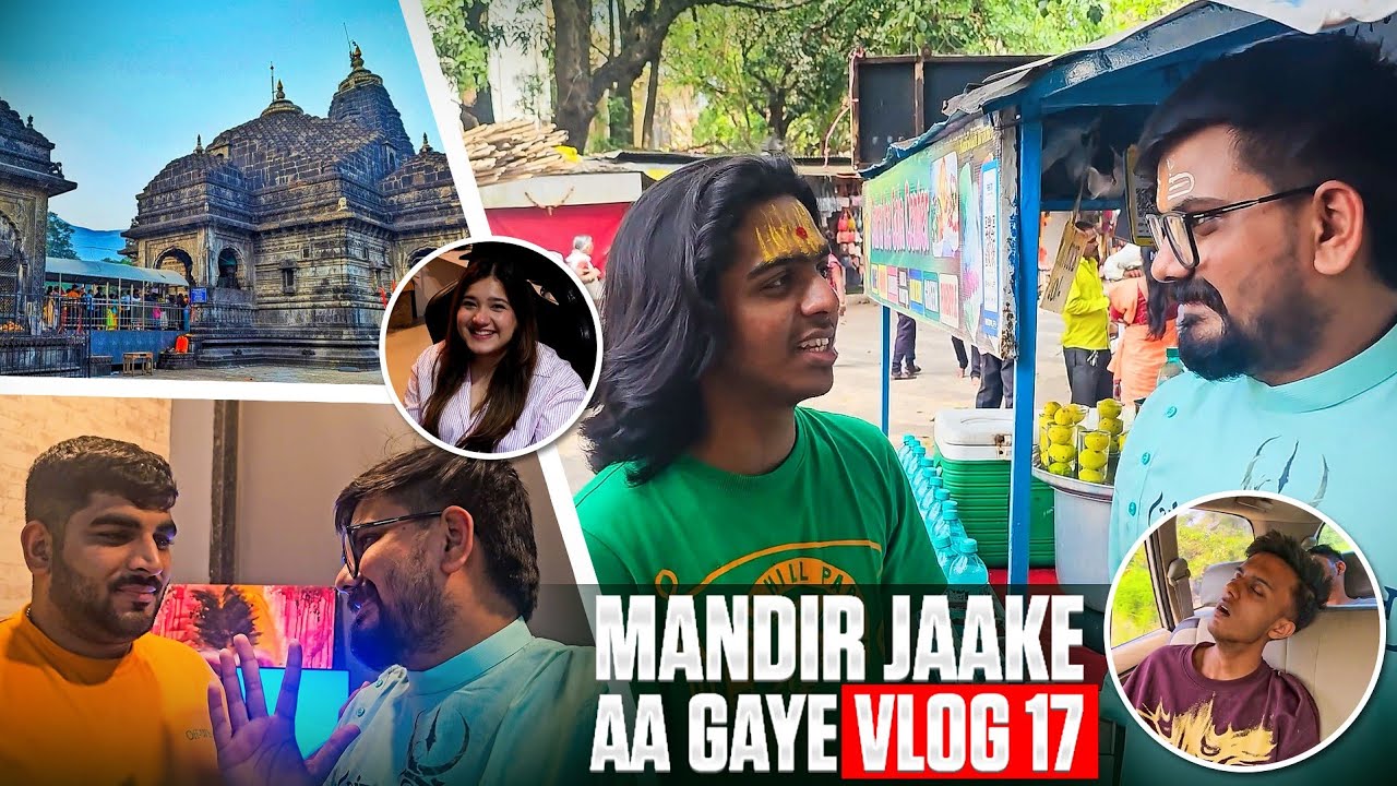 Mandir se Lautt aaya @SPowerGaming  | Mandir Roadtrip ft. @GodLikeEsportss | #vlog17