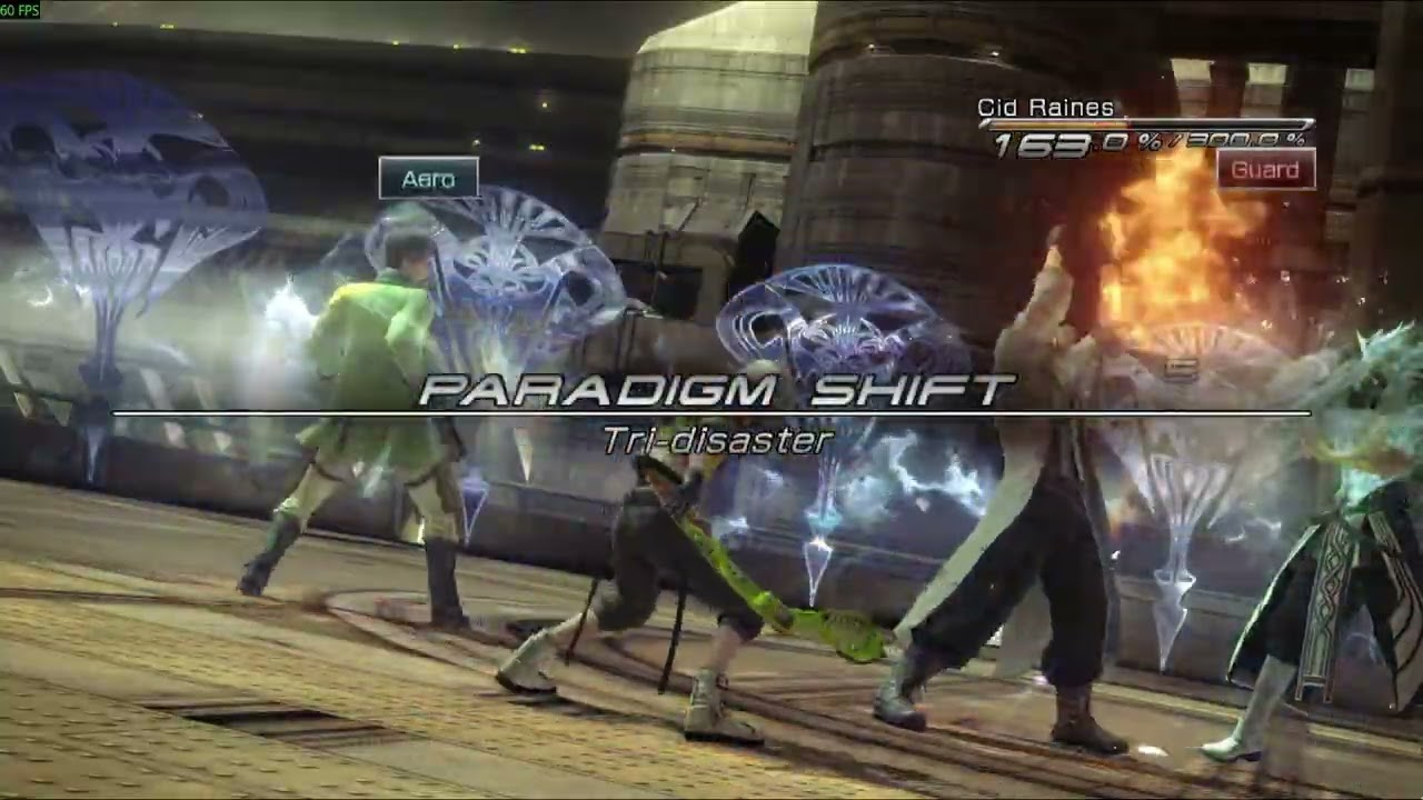FF13 Hope% Cid Raines+Menu(Recovery Shift)