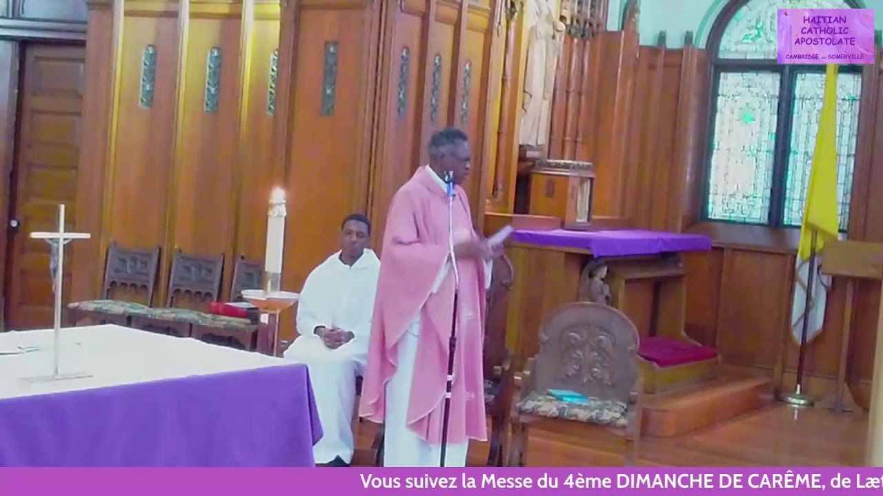 4ème DIMANCHE DE CARÊME - Année A|15 Mars 2026|Église Sainte-Anne de Somerville, MA