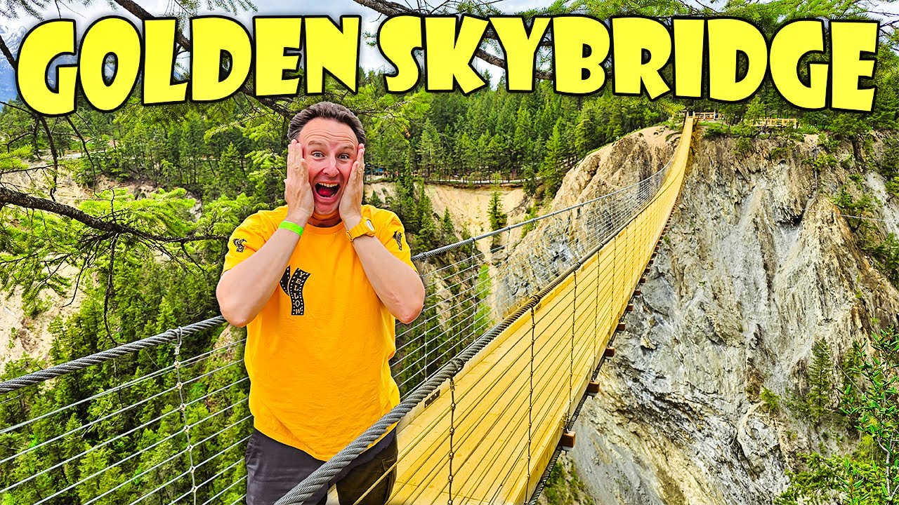 Самый высокий подвесной мост в Канаде — Golden Skybridge