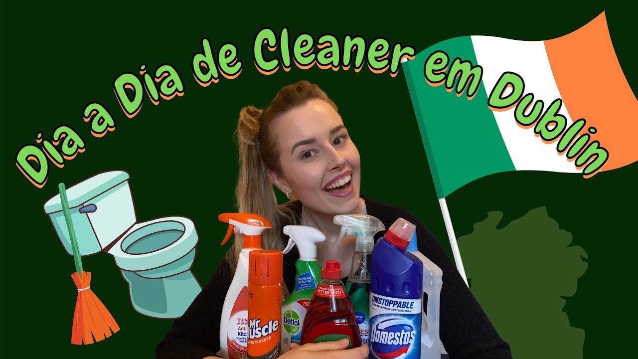DIA A DIA DE CLEANER EM DUBLIN | Fazendo cleaner em Dublin | Aplicativo Helpling