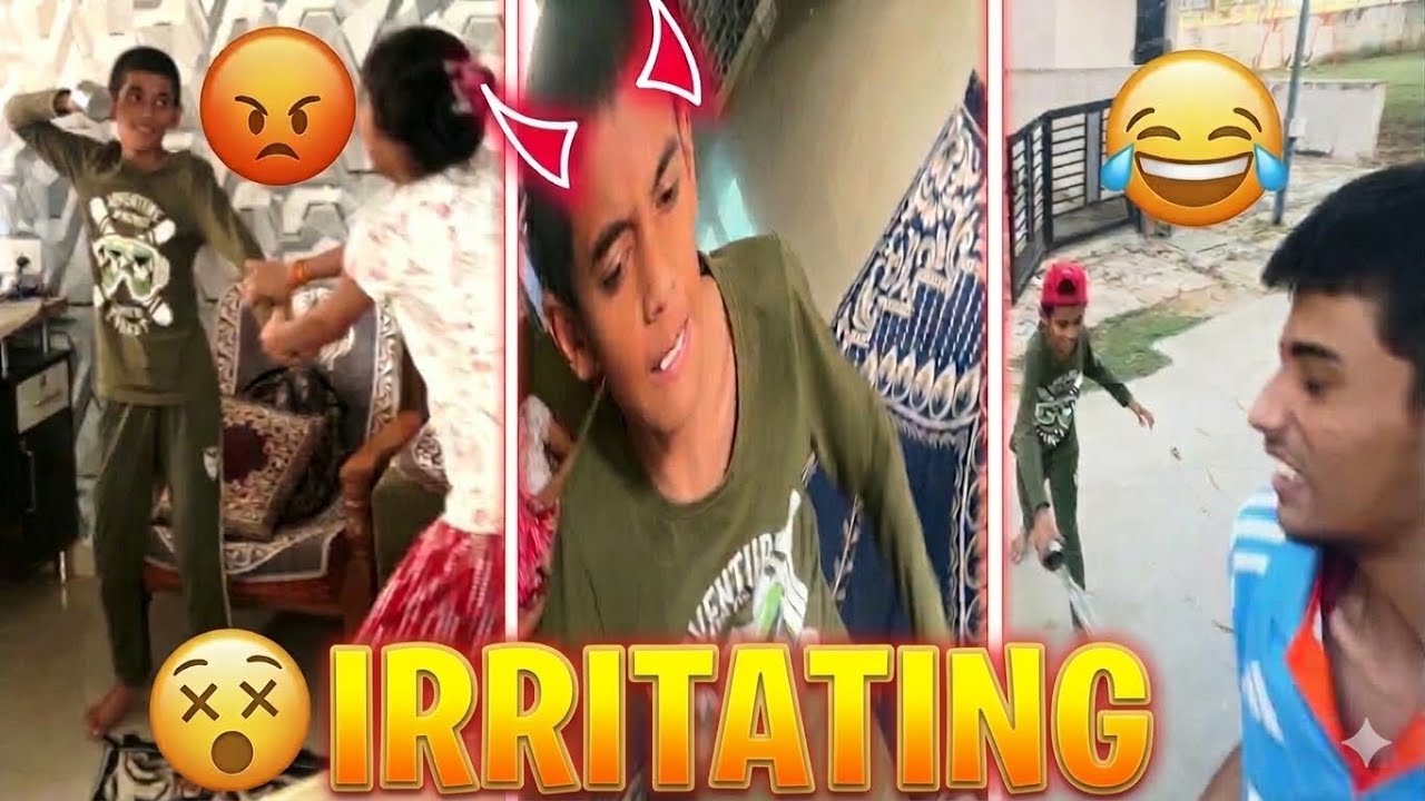 IRRITATING TO MY LITTLE BROTHER 🤣[ part 02 ]