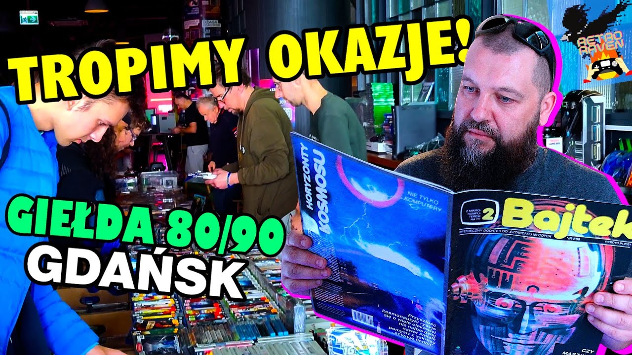 🎥 #04 IDZIEMY TROPEM OKAZJI! GIEŁDA 80/90 GDAŃSK.