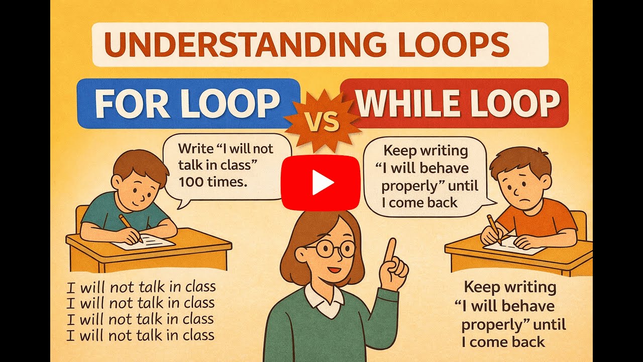 For Loop vs While Loop Explained with Real Life Example | JavaScript Basics