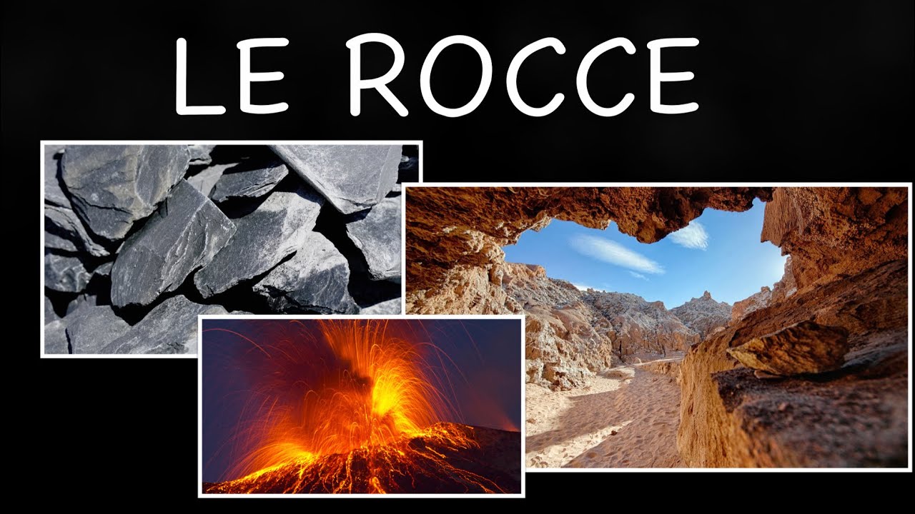 Le rocce magmatiche, sedimentarie, metamorfiche - la litosfera terrestre