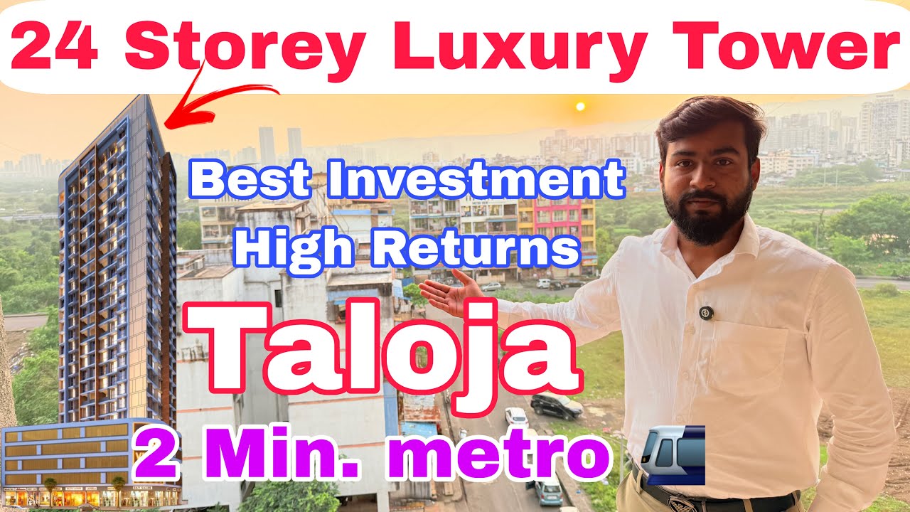 2 BHK-1BHK Flat Near Metro Station | Property For Sale in Taloja Navi Mumbai 