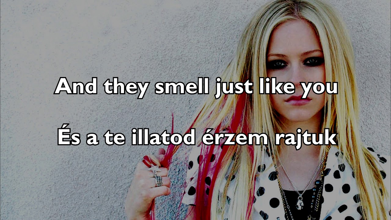 Avril Lavigne - When You're Gone (lyrics + magyar dalszöveg)