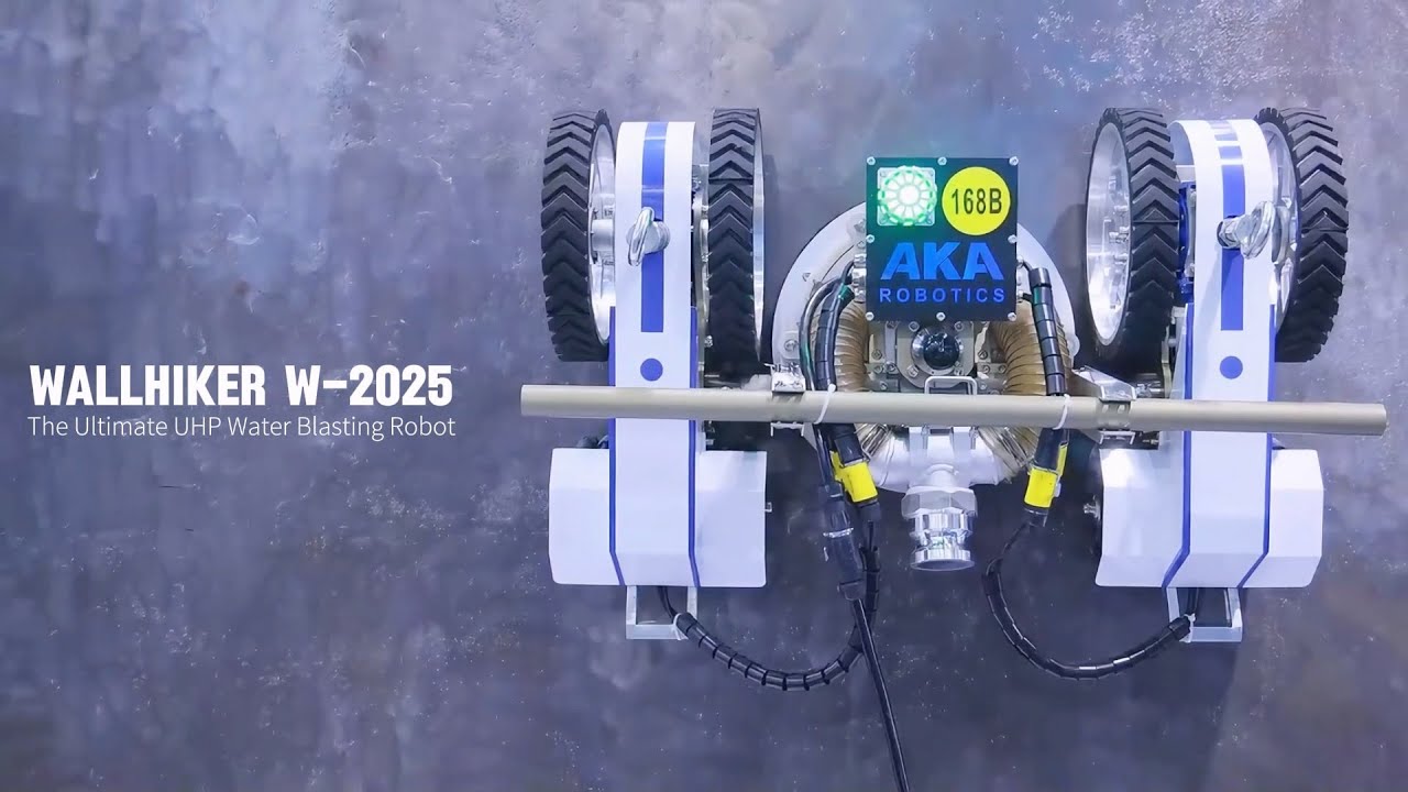 WallHiker&reg; W-2025 - Official Launch - The Ultimate UHP Hydroblasting Robot