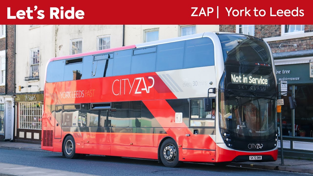 Let's Ride | Transdev Cityzap to Leeds | ADL Enviro400 MMC