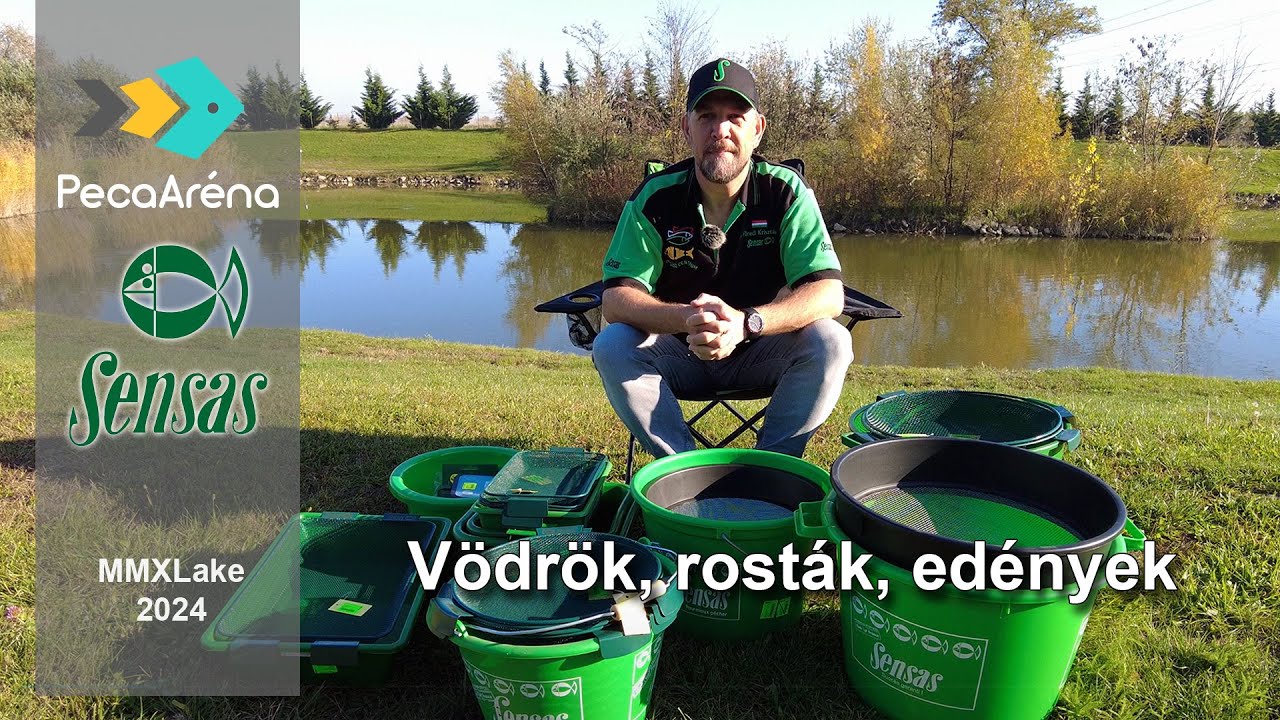 Sensas vödrök, rosták, edények