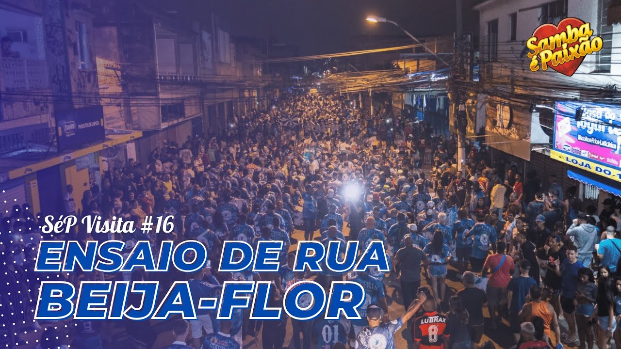 SéP Visita # 16 Beija-Flor de Nilópolis realiza seu 1º Ensaio de Rua para o Carnaval 2022 LARGADA