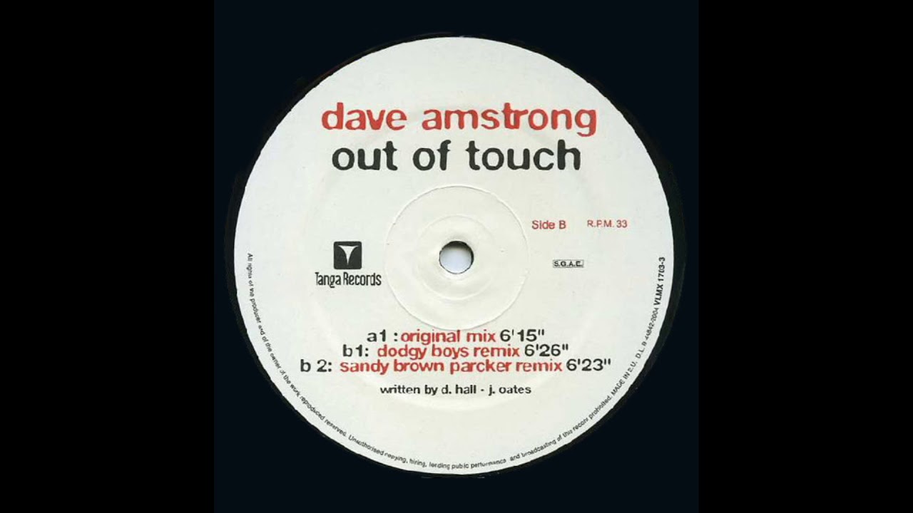 Dave Armstrong – Out Of Touch (Original Mix)
