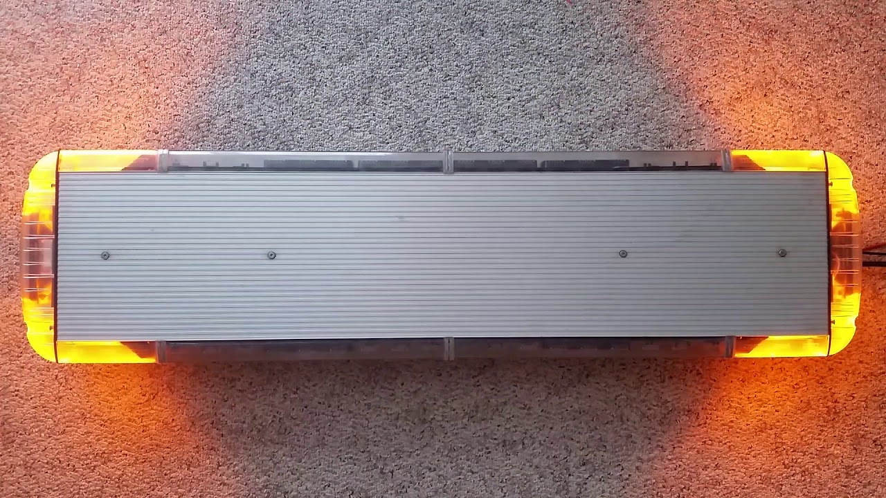 Factory hidden flash patterns Whelen Liberty LFL lightbar.