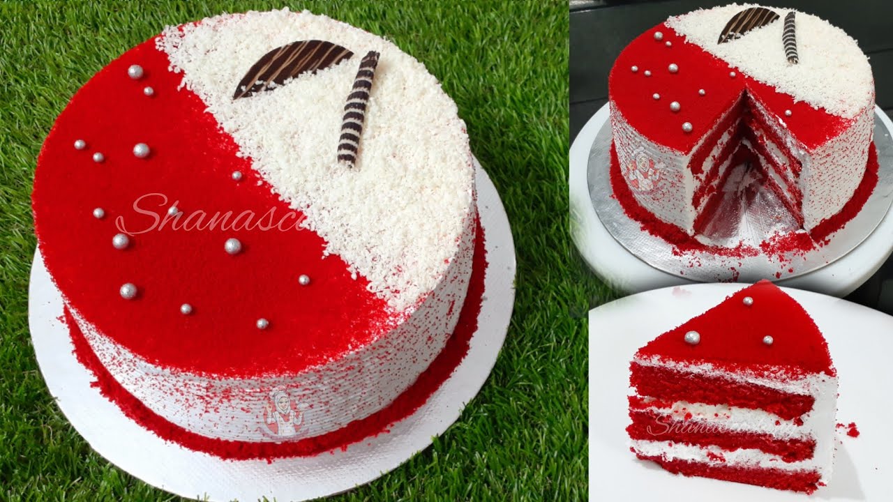 1kg Redvelvet cake without oven | ഓവനില്ലാതെ എളുപ്പത്തിൽ റെഡ് വെൽവെറ്റ് കേക്ക്|redvelvet cake...