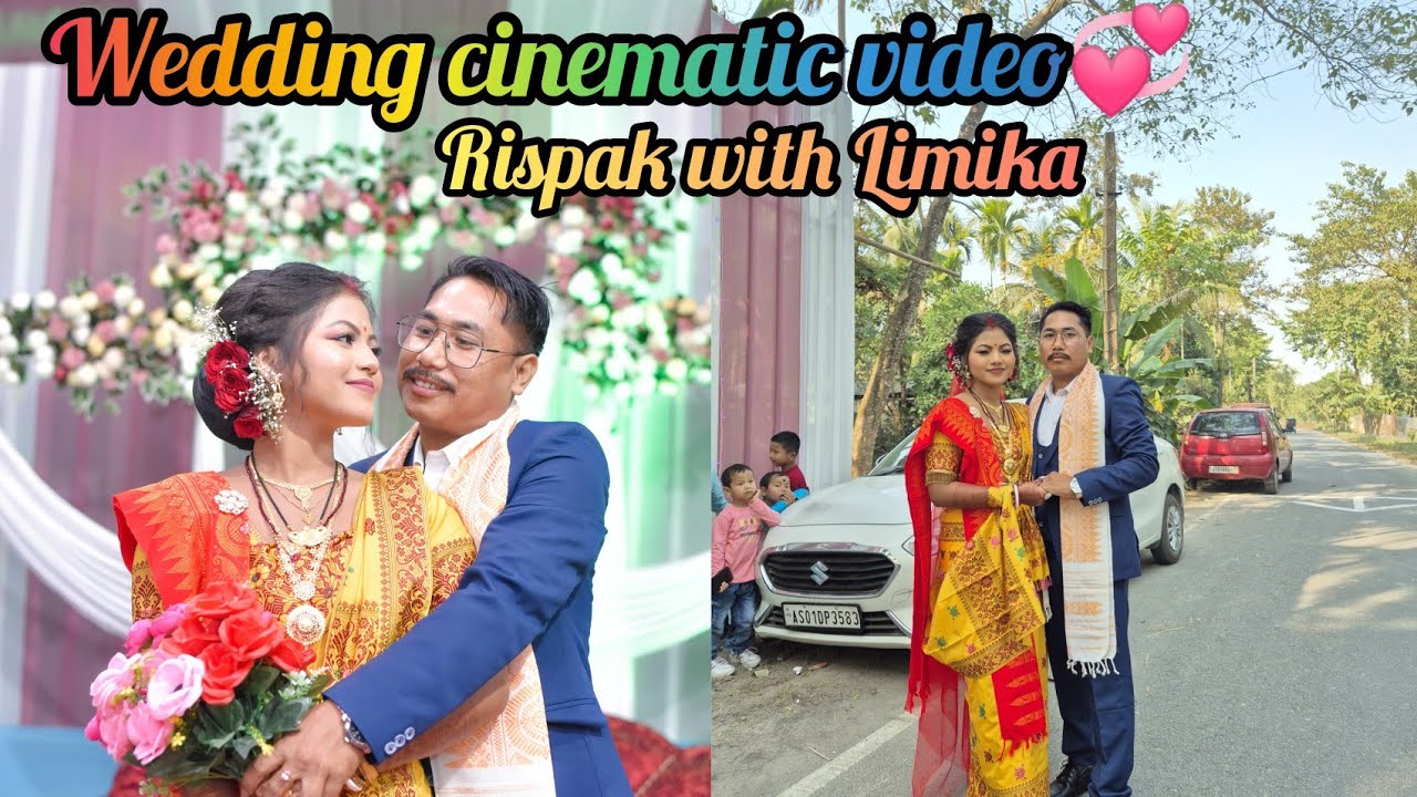 Bodo Wedding cinematic video 💞🕊️//Rispak with Limika //20/01/25#tranding #newvideo #subcribechannal