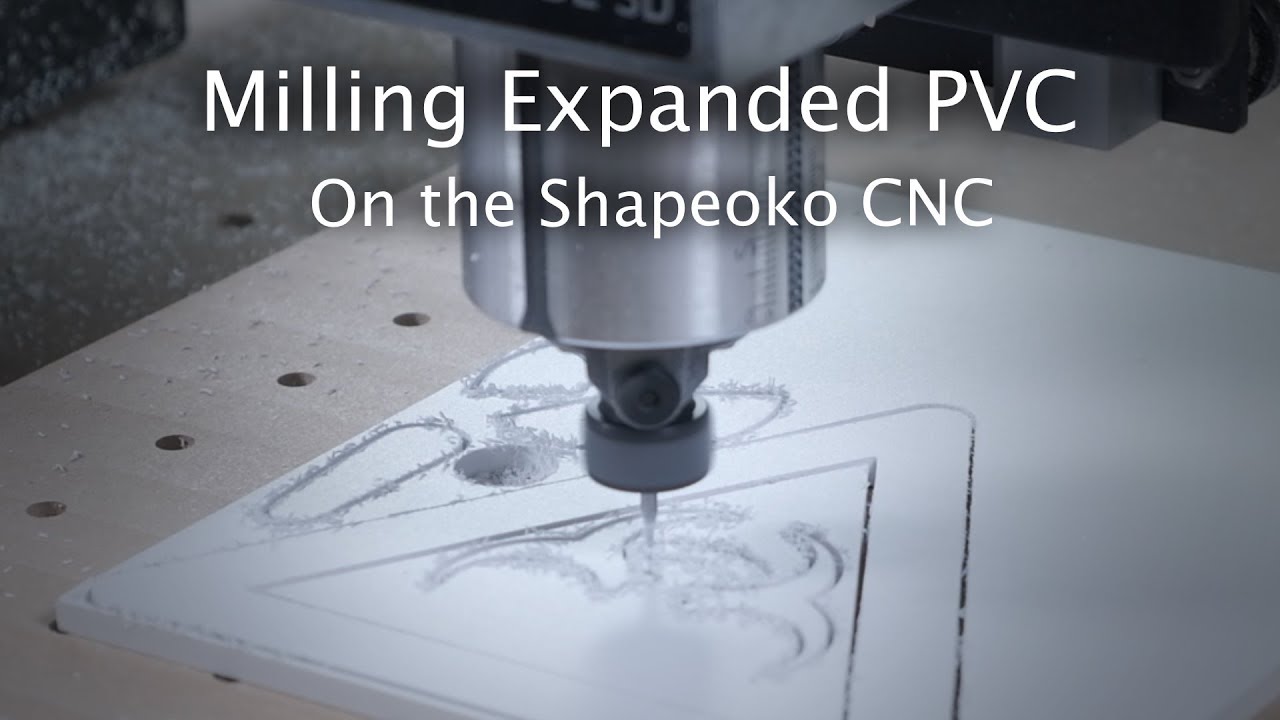 Making an Expanded PVC Sign on the Shapeoko - #MaterialMonday